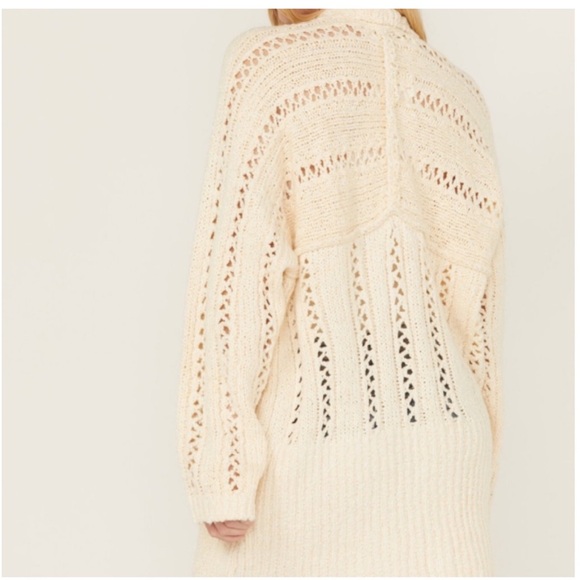 🆕Free People Cable Cardigan Sweater - Picture 13 of 15